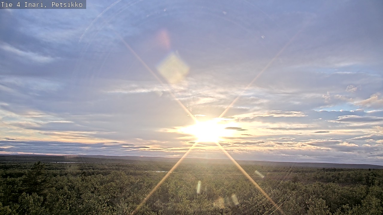 Kelikamerat Kuva Tie 4 Inari, Petsikko, Inari, Lappi