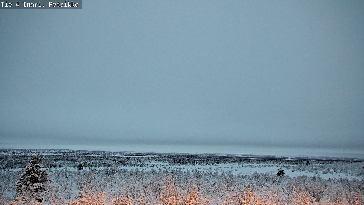 Kelikamerat Kuva Tie 4 Inari, Petsikko, Inari, Lappi