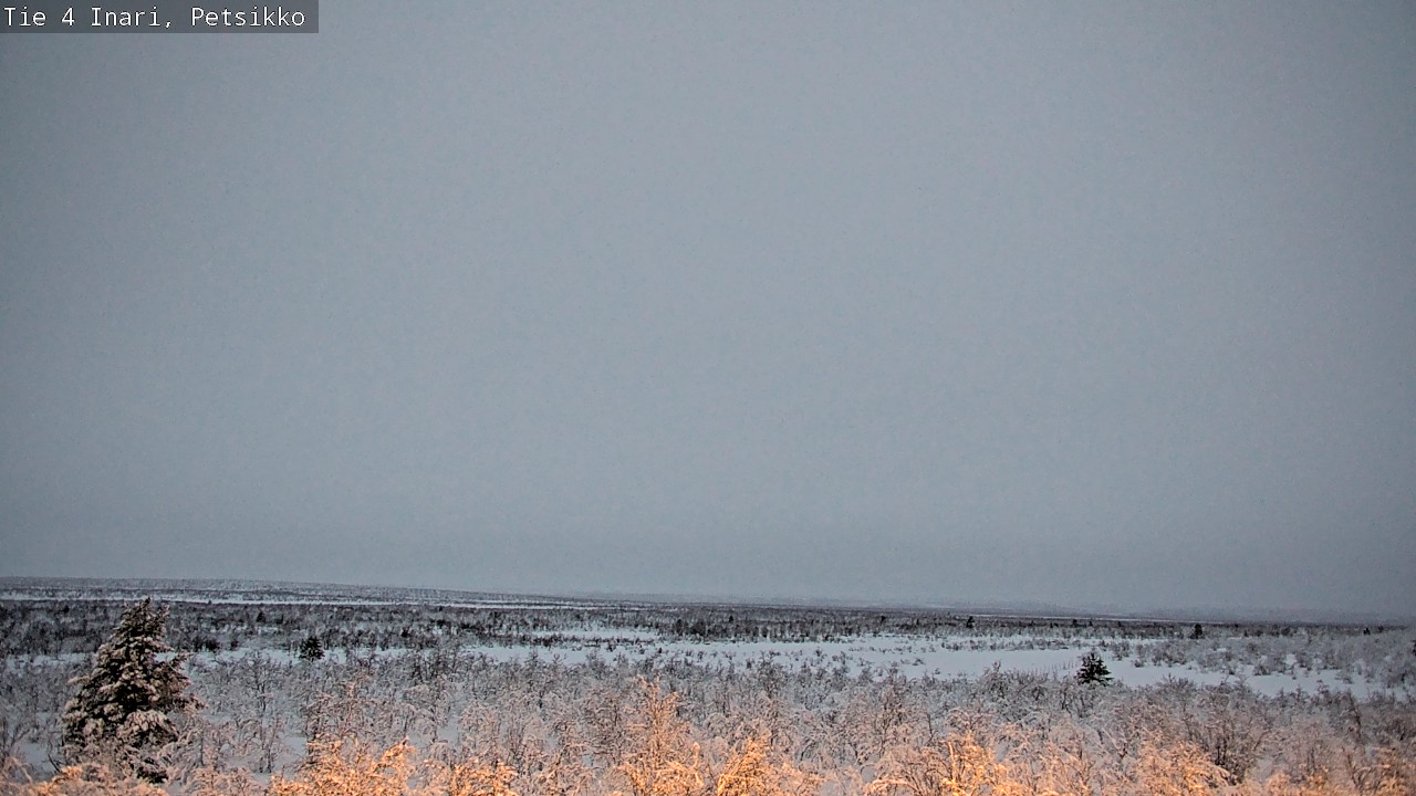 Kelikamerat Kuva Tie 4 Inari, Petsikko, Inari, Lappi
