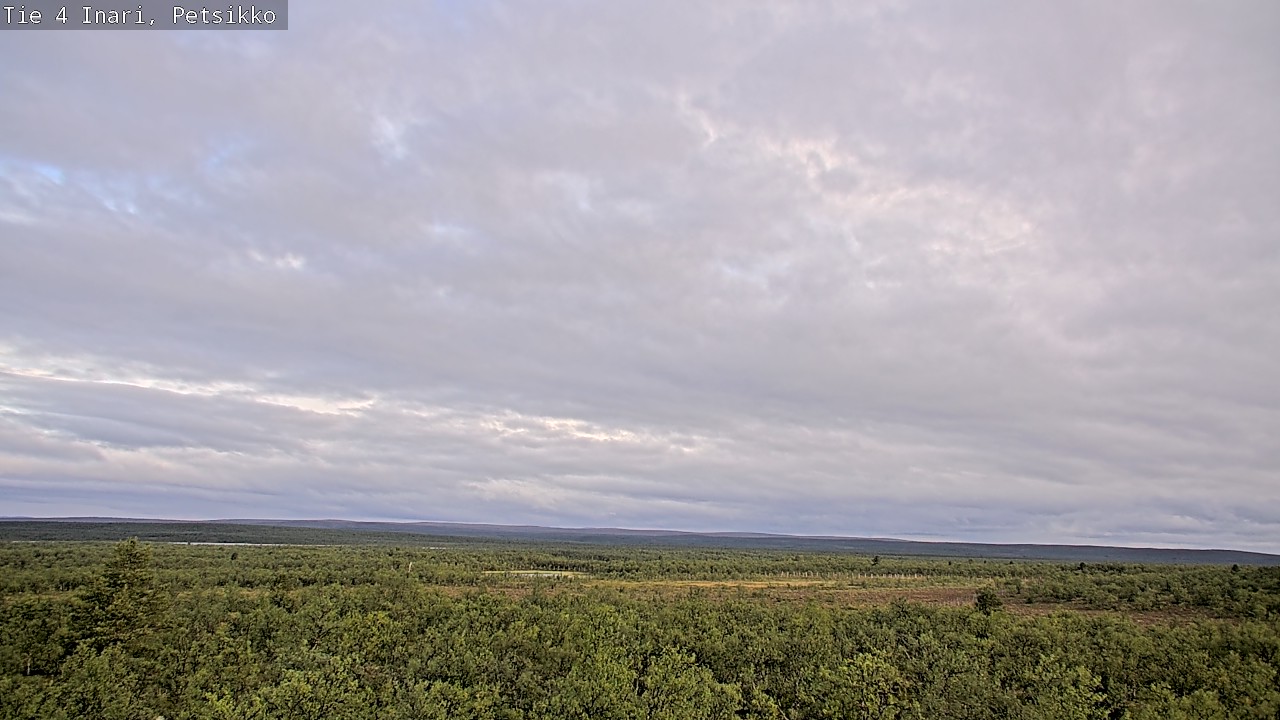 Weather Camera Image Väg 4 Enare, Petsikko, Inari, Lappi
