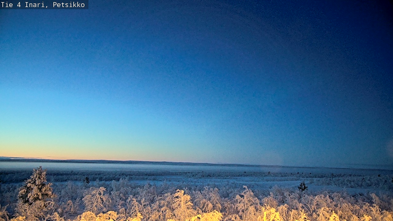 Kelikamerat Kuva Tie 4 Inari, Petsikko, Inari, Lappi