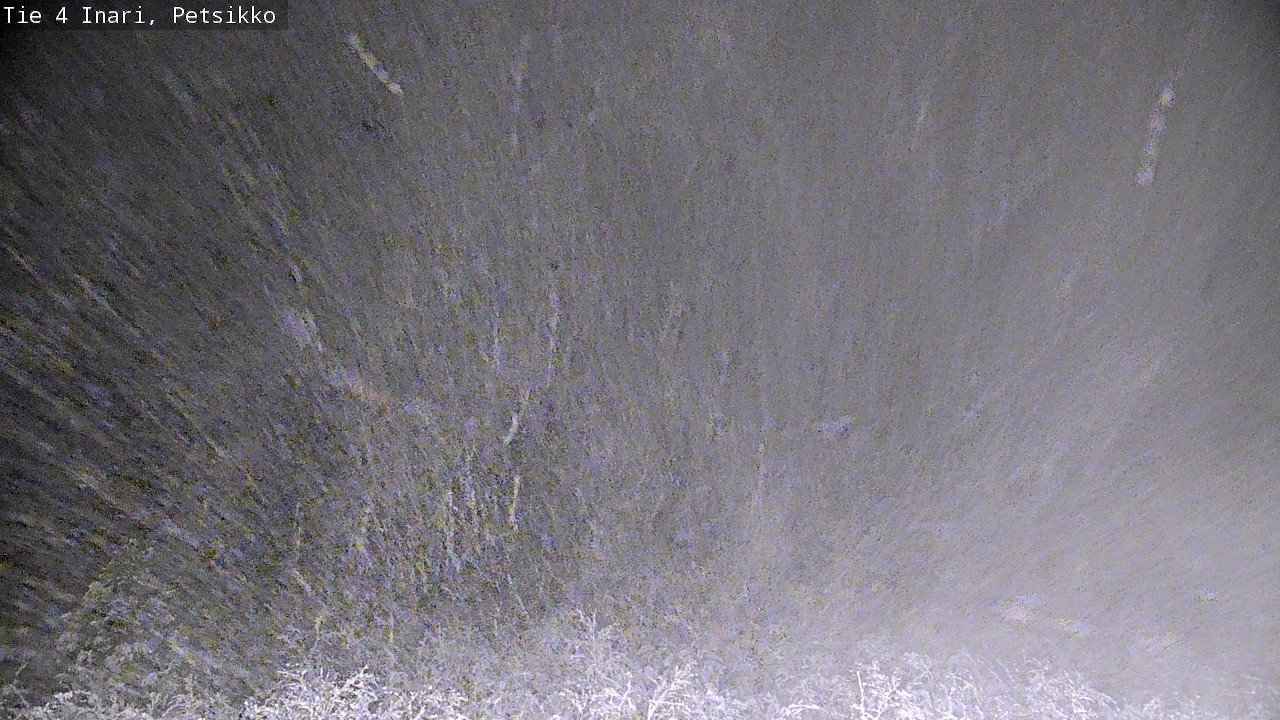 Weather Camera Image Väg 4 Enare, Petsikko, Inari, Lappi