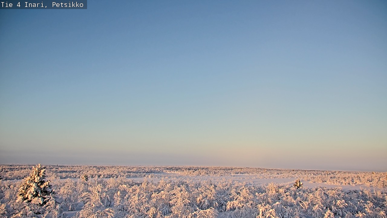 Kelikamerat Kuva Tie 4 Inari, Petsikko, Inari, Lappi