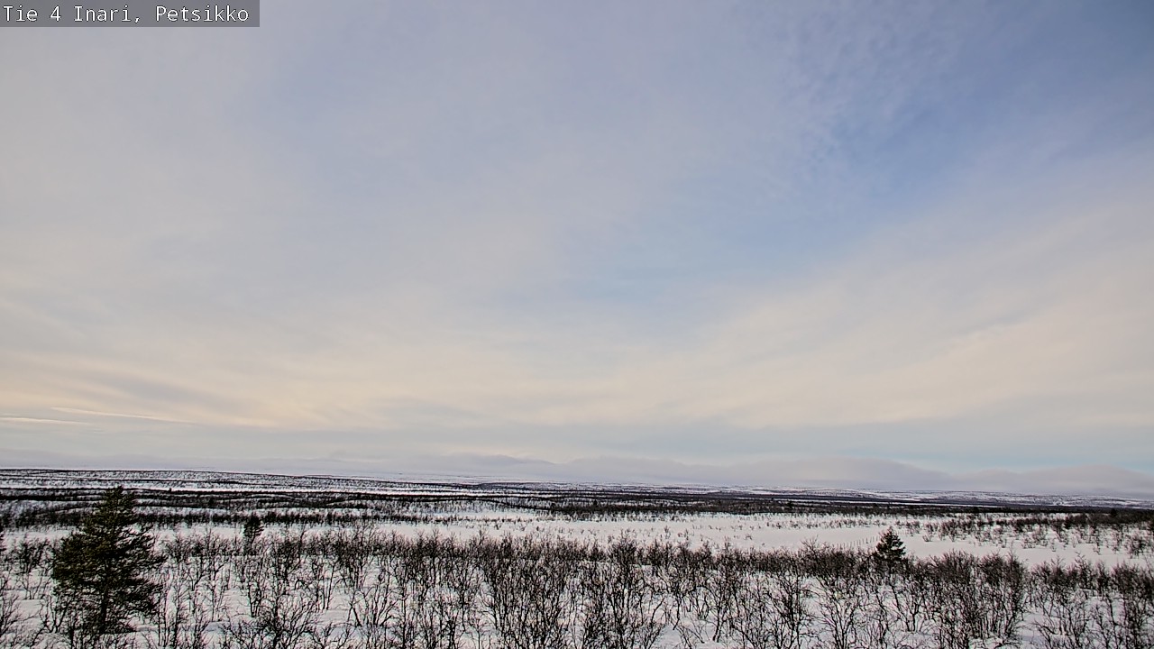 Kelikamerat Kuva Tie 4 Inari, Petsikko, Inari, Lappi