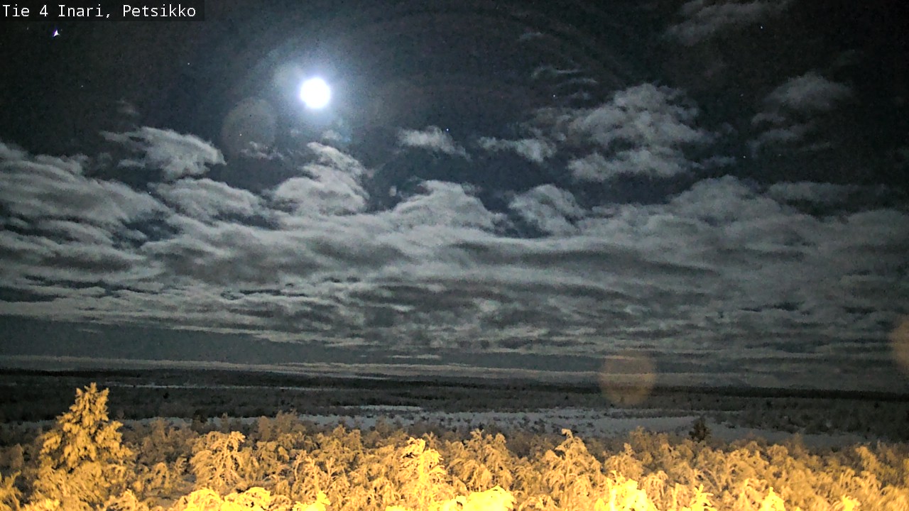 Kelikamerat Kuva Tie 4 Inari, Petsikko, Inari, Lappi