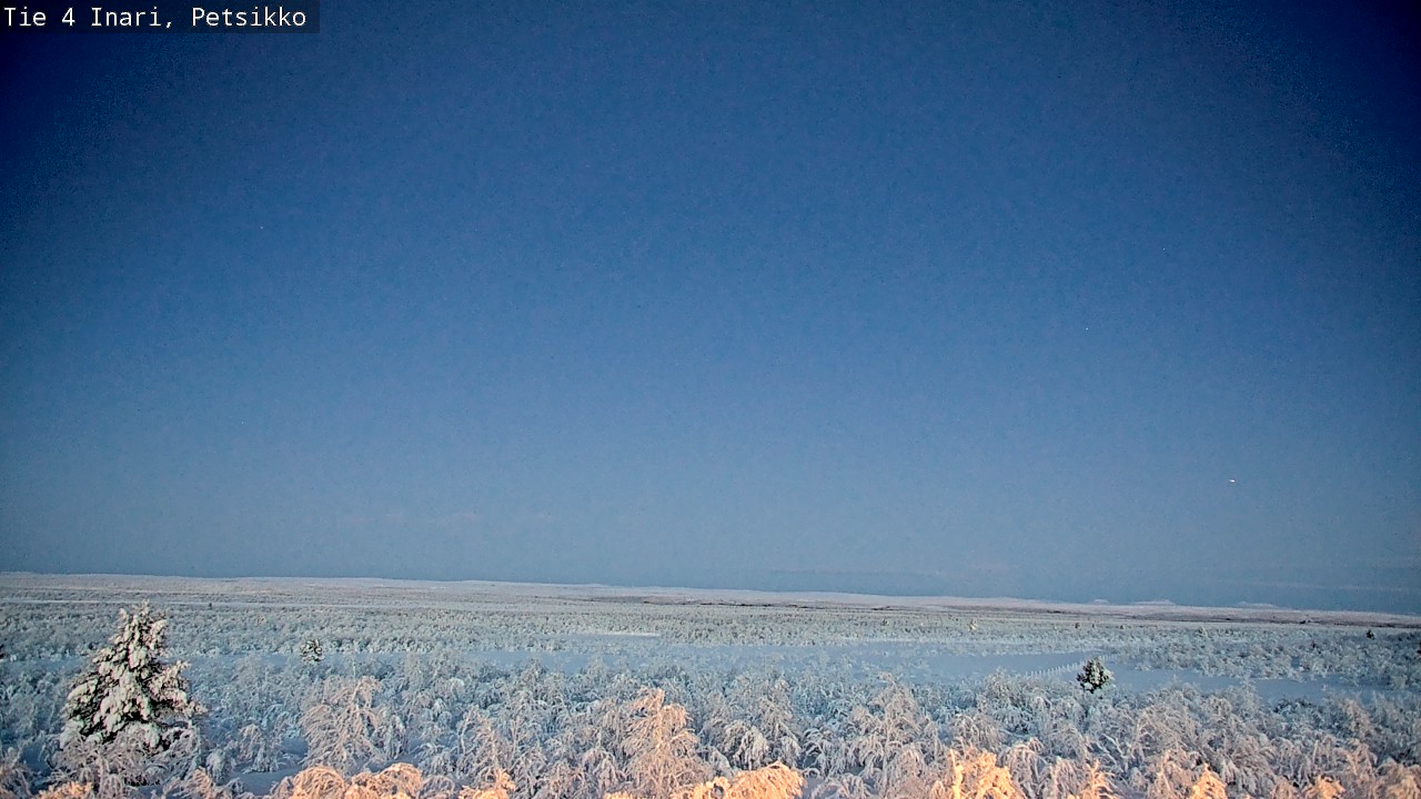 Kelikamerat Kuva Tie 4 Inari, Petsikko, Inari, Lappi