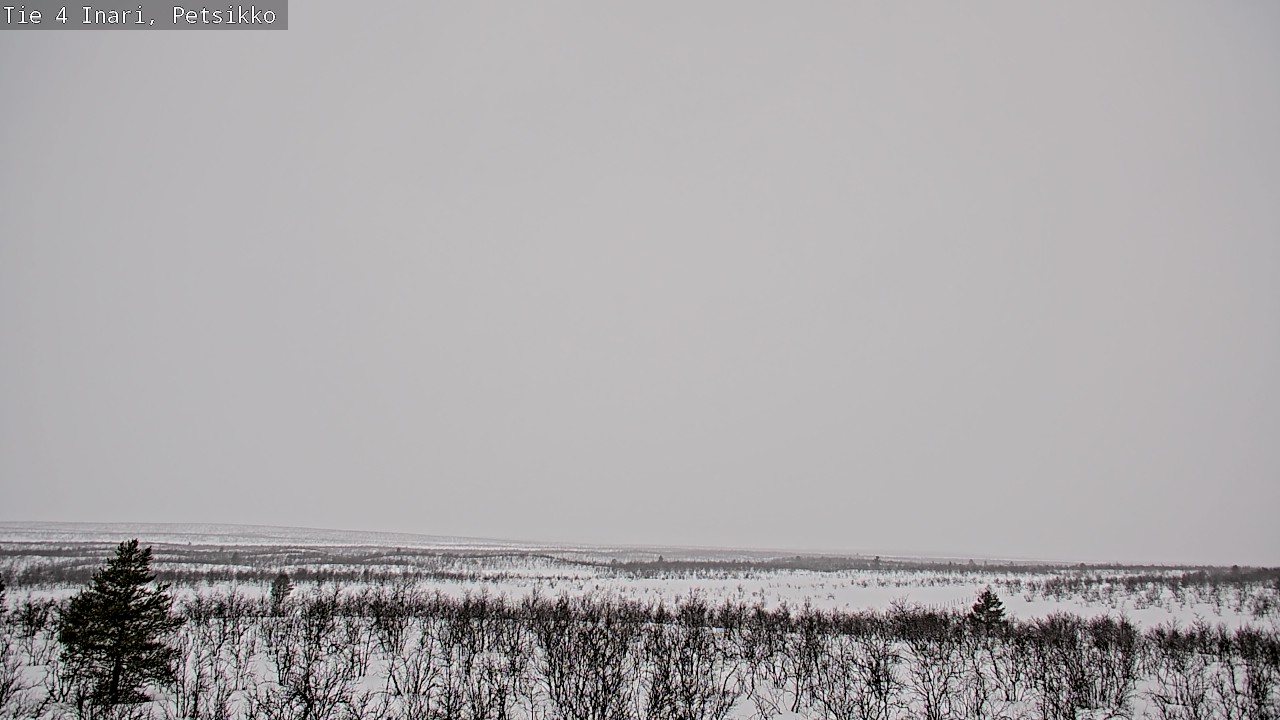 Weather Camera Image Road 4 Inari, Petsikko, Inari, Lappi