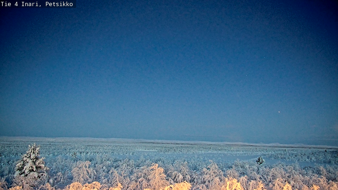 Kelikamerat Kuva Tie 4 Inari, Petsikko, Inari, Lappi