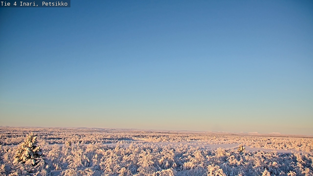 Weather Camera Image Väg 4 Enare, Petsikko, Inari, Lappi