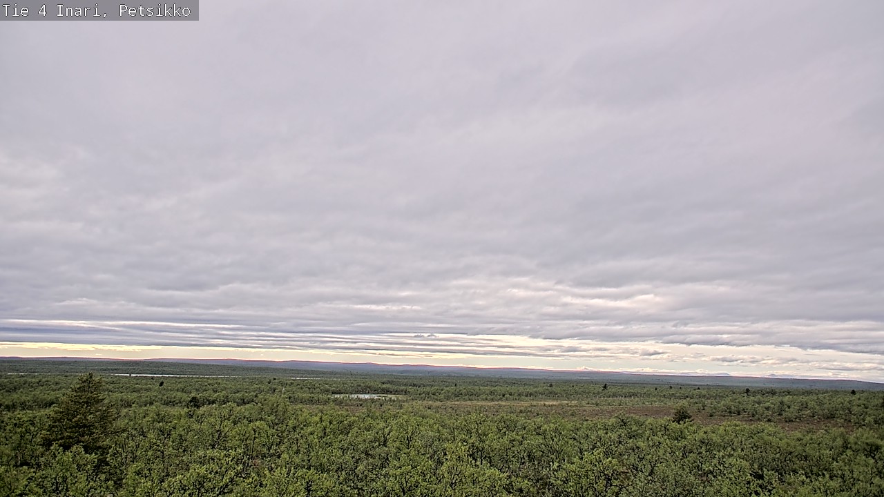 Kelikamerat Kuva Tie 4 Inari, Petsikko, Inari, Lappi