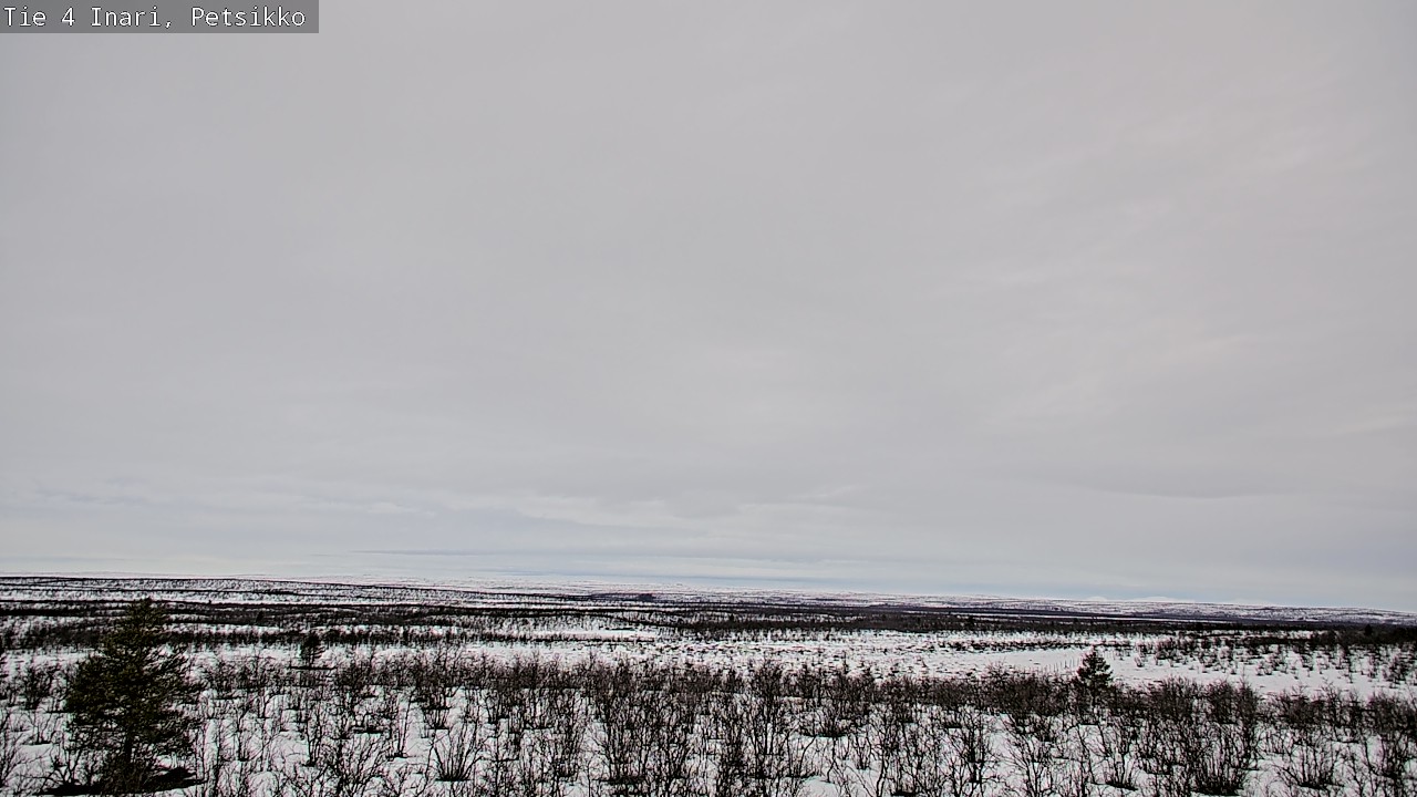 Weather Camera Image Väg 4 Enare, Petsikko, Inari, Lappi