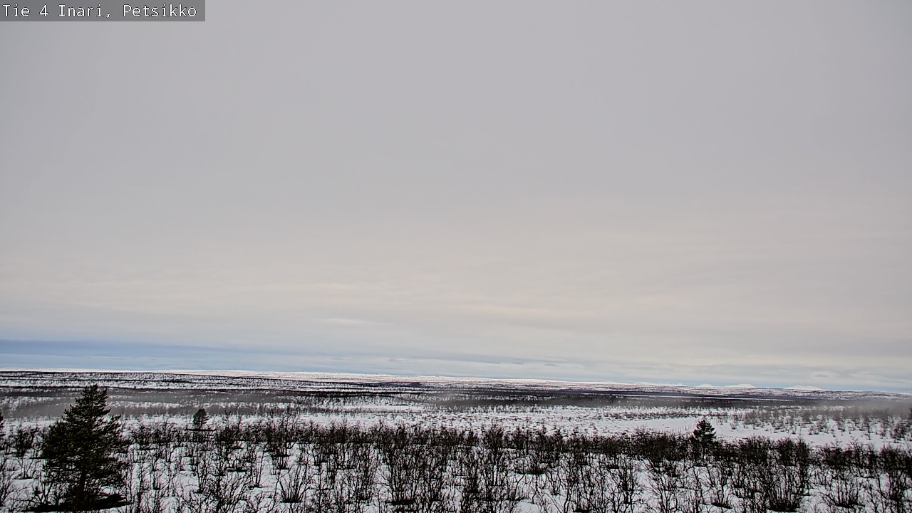 Weather Camera Image Väg 4 Enare, Petsikko, Inari, Lappi