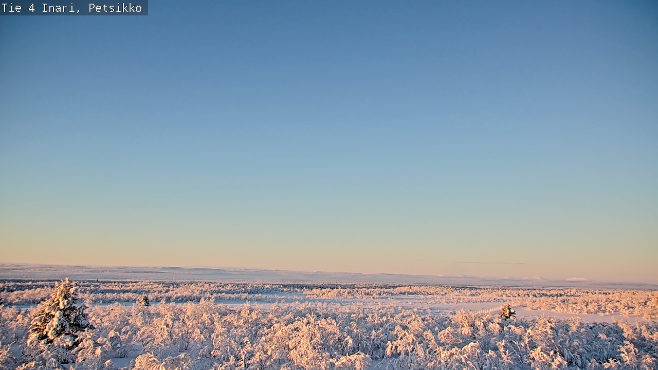 Kelikamerat Kuva Tie 4 Inari, Petsikko, Inari, Lappi