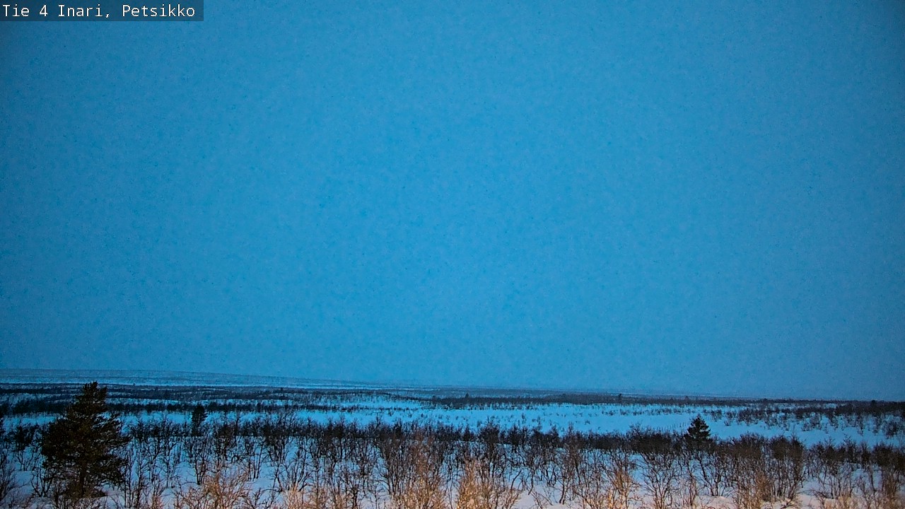 Kelikamerat Kuva Tie 4 Inari, Petsikko, Inari, Lappi