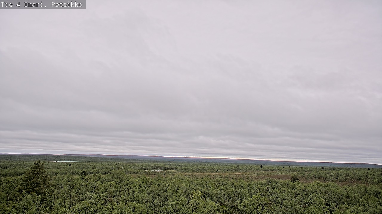 Weather Camera Image Väg 4 Enare, Petsikko, Inari, Lappi