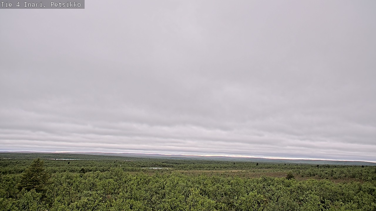 Kelikamerat Kuva Tie 4 Inari, Petsikko, Inari, Lappi