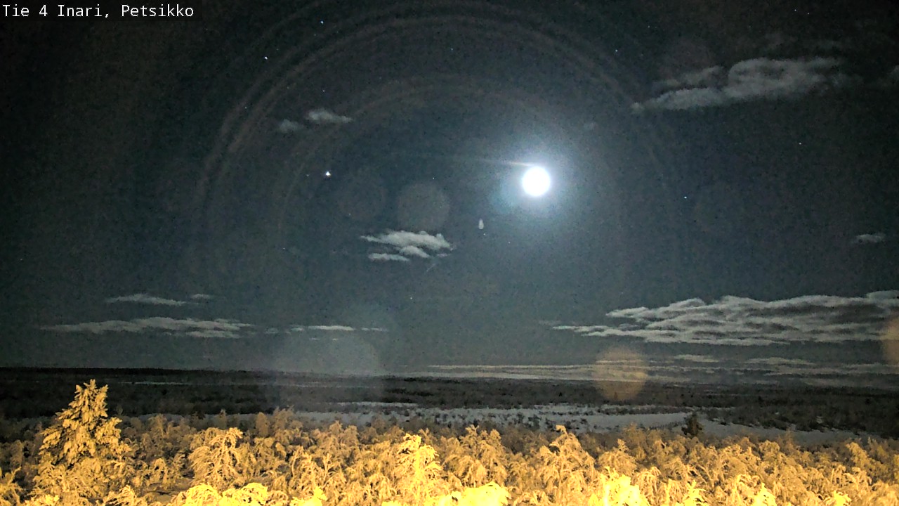 Kelikamerat Kuva Tie 4 Inari, Petsikko, Inari, Lappi