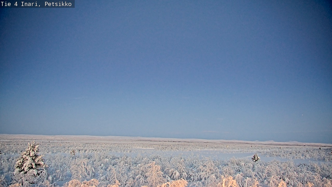 Kelikamerat Kuva Tie 4 Inari, Petsikko, Inari, Lappi