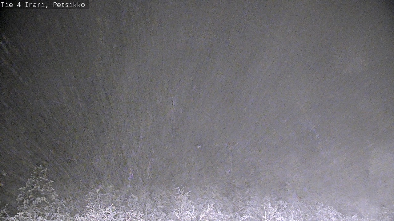 Weather Camera Image Väg 4 Enare, Petsikko, Inari, Lappi