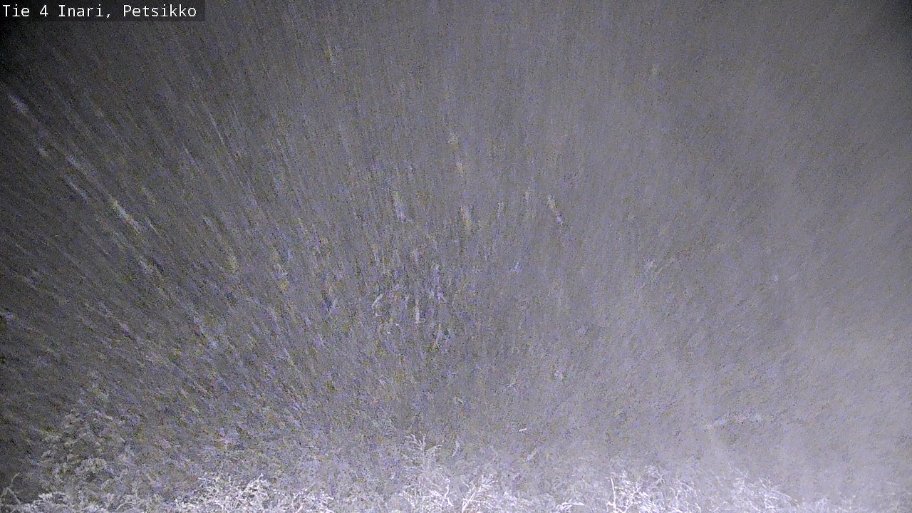Weather Camera Image Väg 4 Enare, Petsikko, Inari, Lappi