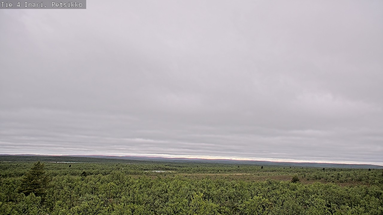 Weather Camera Image Väg 4 Enare, Petsikko, Inari, Lappi