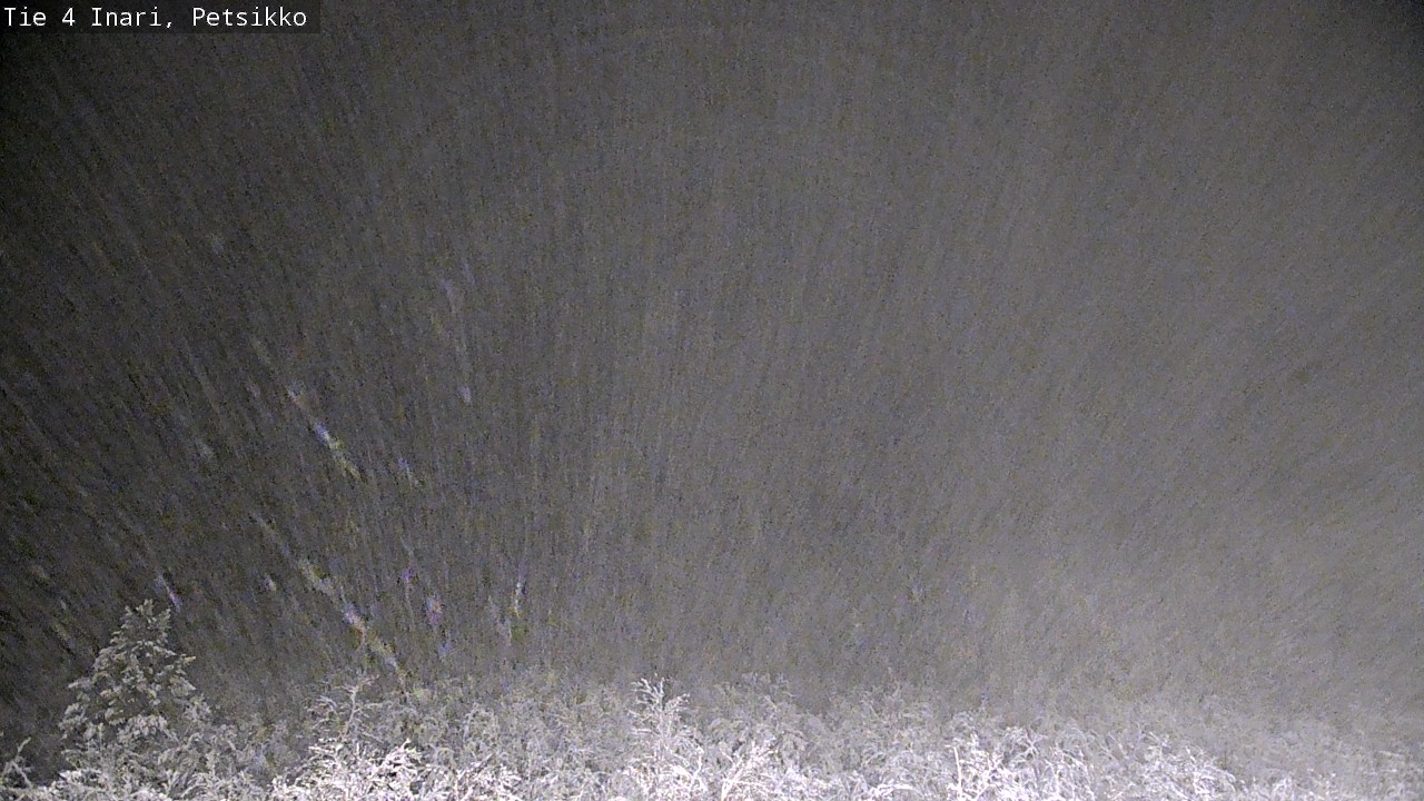 Weather Camera Image Väg 4 Enare, Petsikko, Inari, Lappi