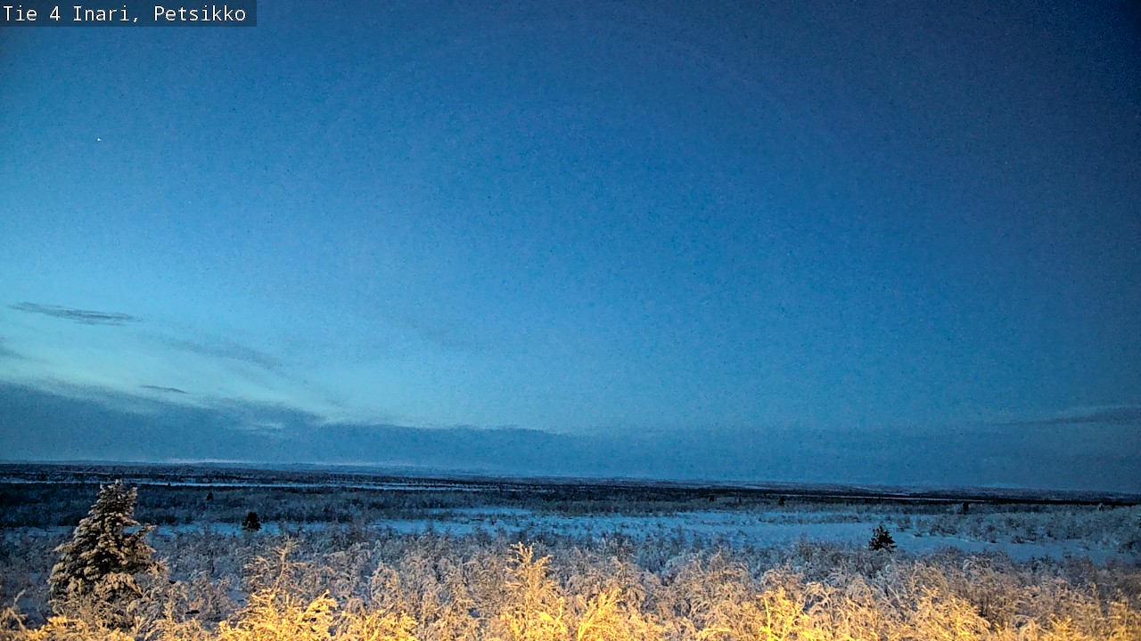 Weather Camera Image Road 4 Inari, Petsikko, Inari, Lappi