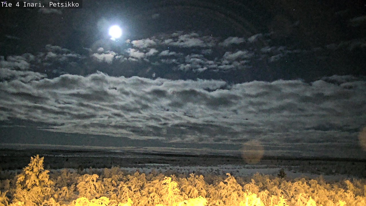 Kelikamerat Kuva Tie 4 Inari, Petsikko, Inari, Lappi