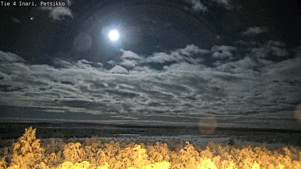 Kelikamerat Kuva Tie 4 Inari, Petsikko, Inari, Lappi