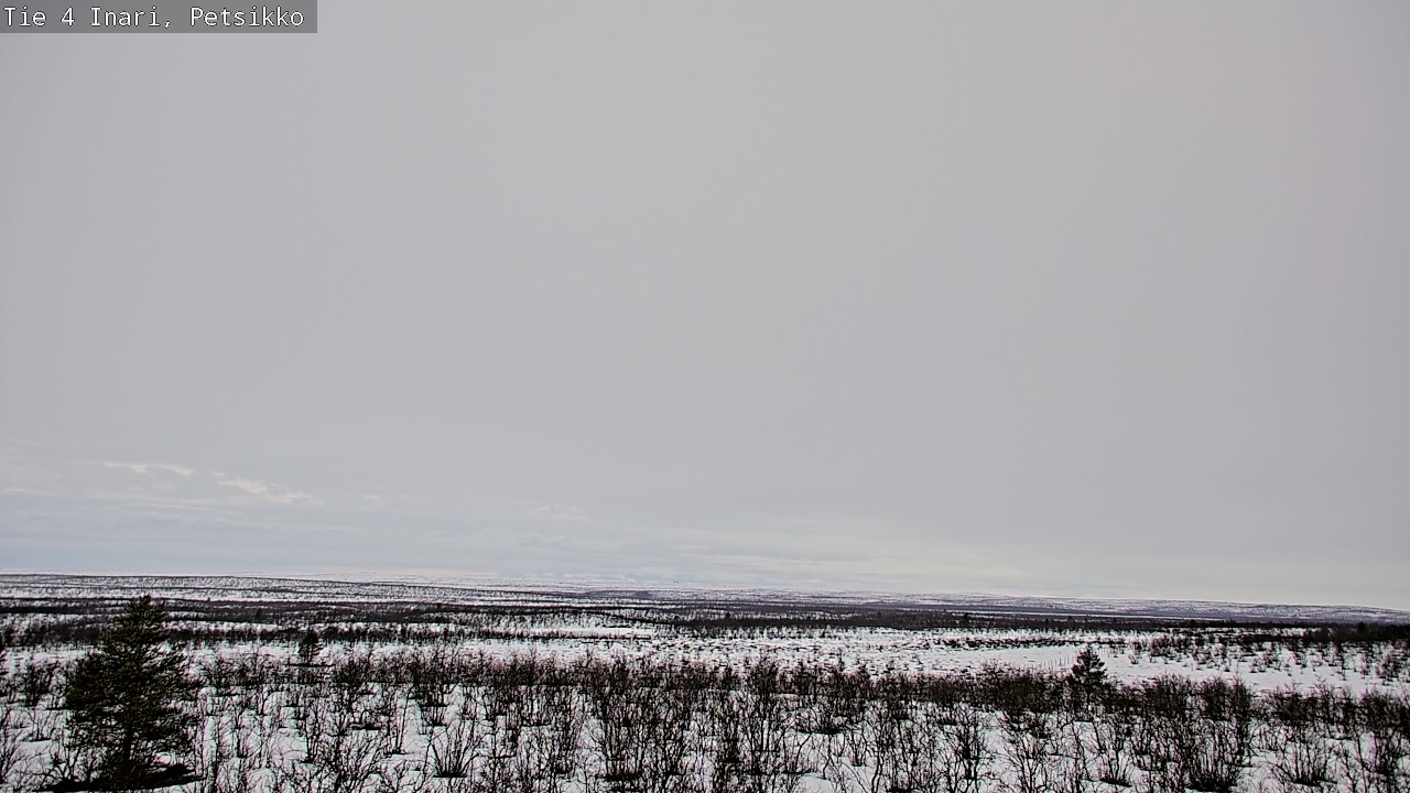 Weather Camera Image Väg 4 Enare, Petsikko, Inari, Lappi