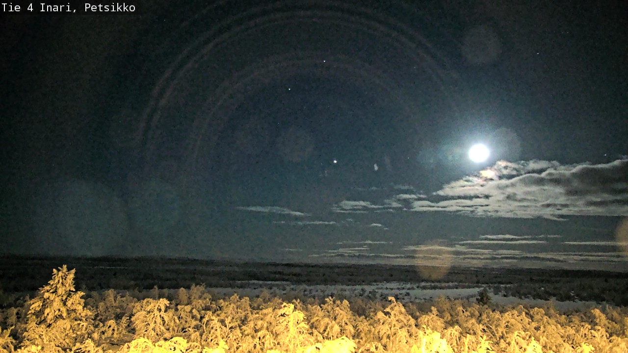 Kelikamerat Kuva Tie 4 Inari, Petsikko, Inari, Lappi