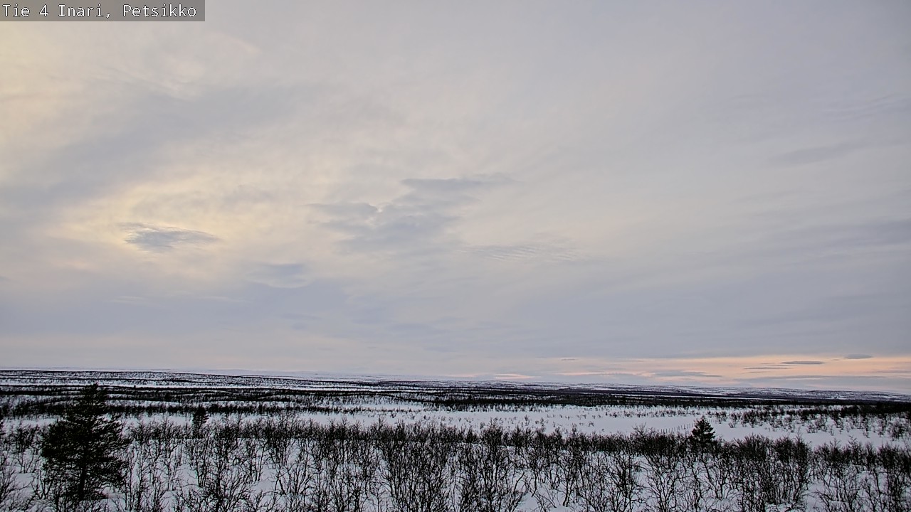 Kelikamerat Kuva Tie 4 Inari, Petsikko, Inari, Lappi