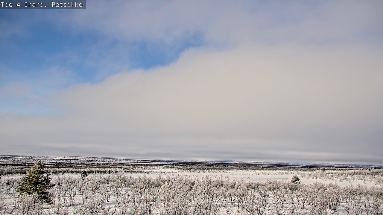 Kelikamerat Kuva Tie 4 Inari, Petsikko, Inari, Lappi