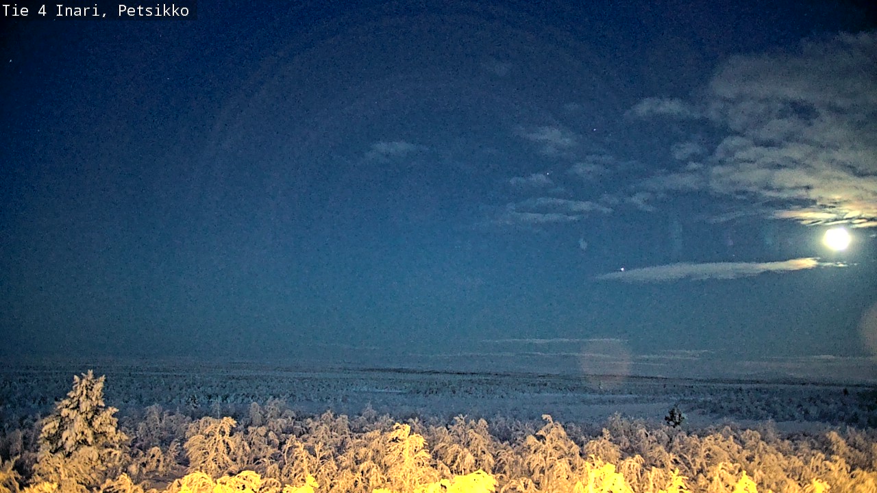 Kelikamerat Kuva Tie 4 Inari, Petsikko, Inari, Lappi