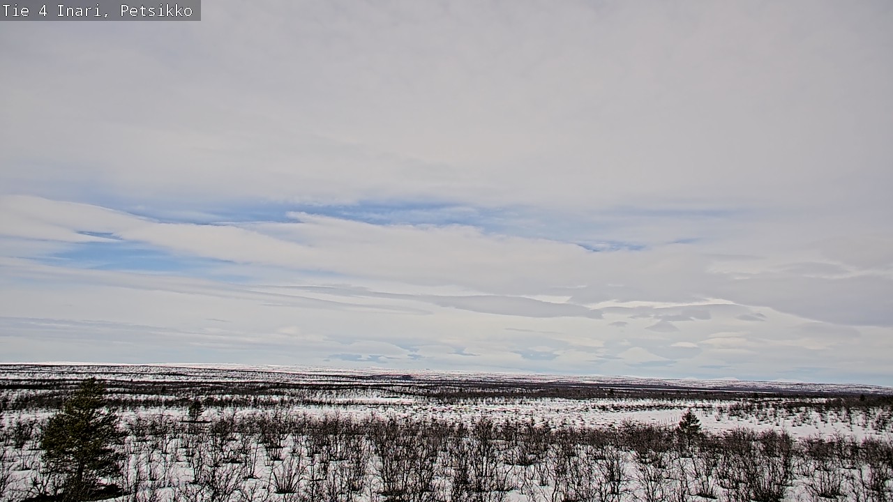 Weather Camera Image Väg 4 Enare, Petsikko, Inari, Lappi