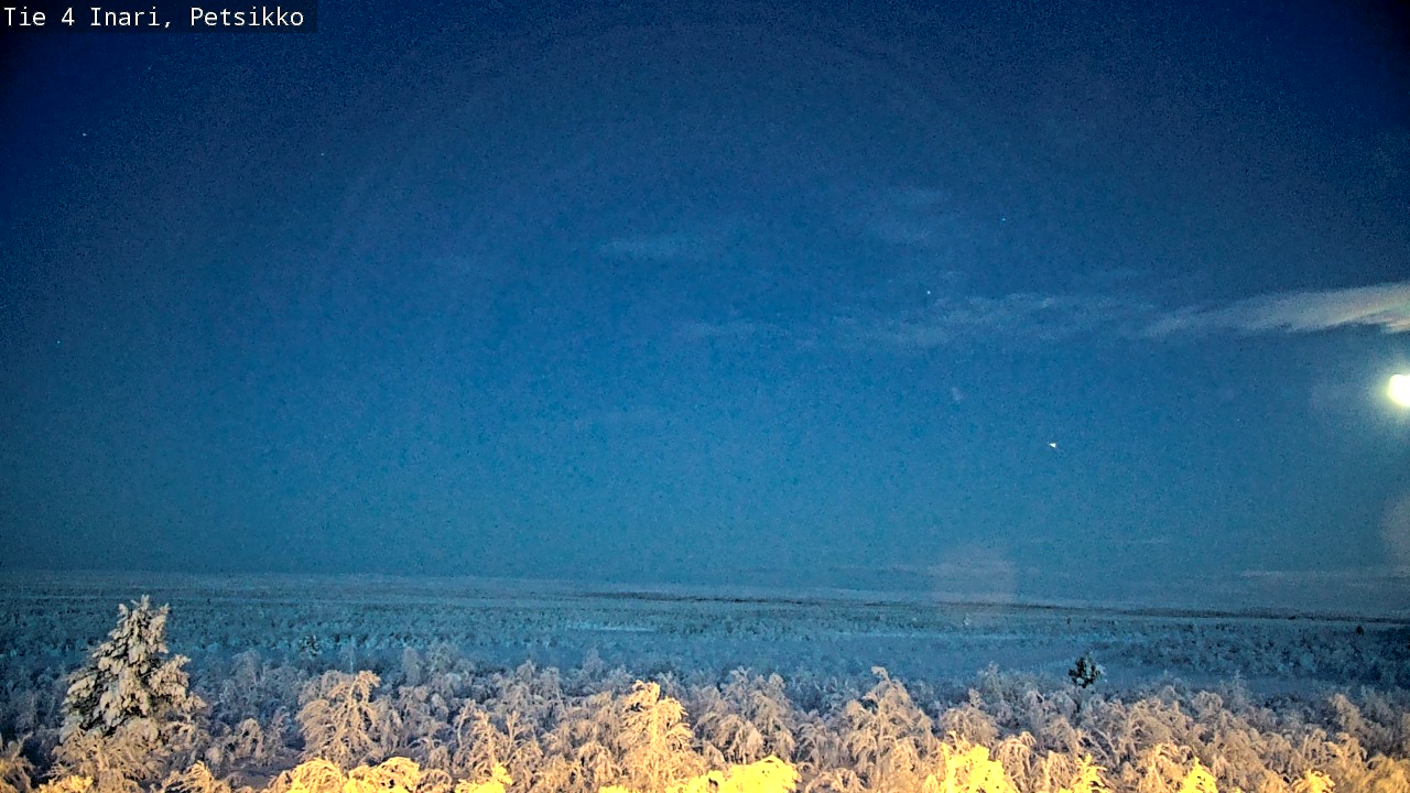 Kelikamerat Kuva Tie 4 Inari, Petsikko, Inari, Lappi