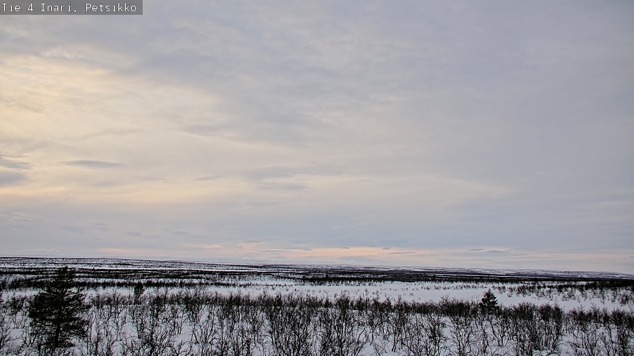 Kelikamerat Kuva Tie 4 Inari, Petsikko, Inari, Lappi