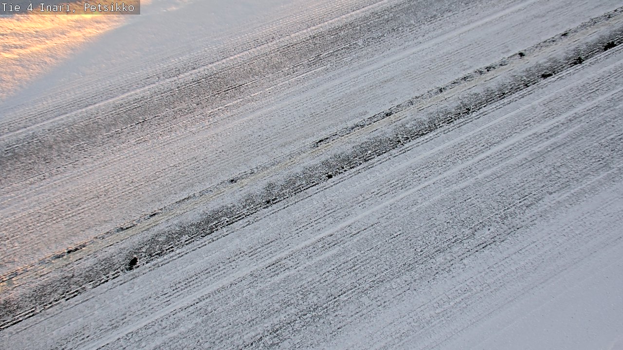 Weather Camera Image Väg 4 Enare, Petsikko, Inari, Lappi