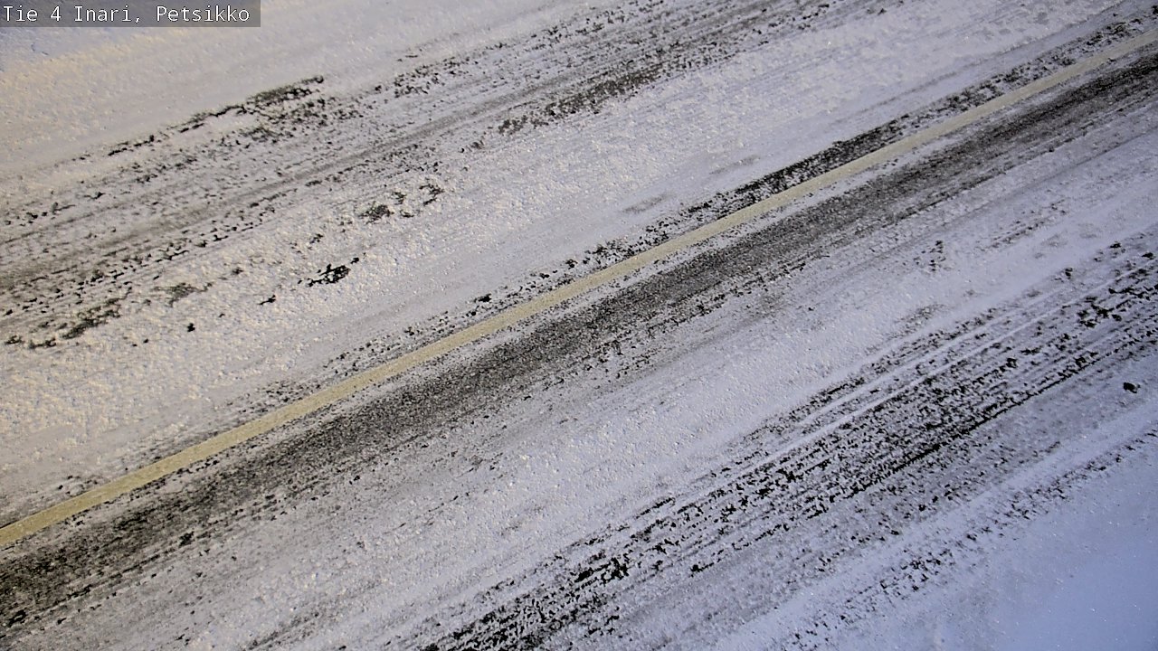 Weather Camera Image Road 4 Inari, Petsikko, Inari, Lappi