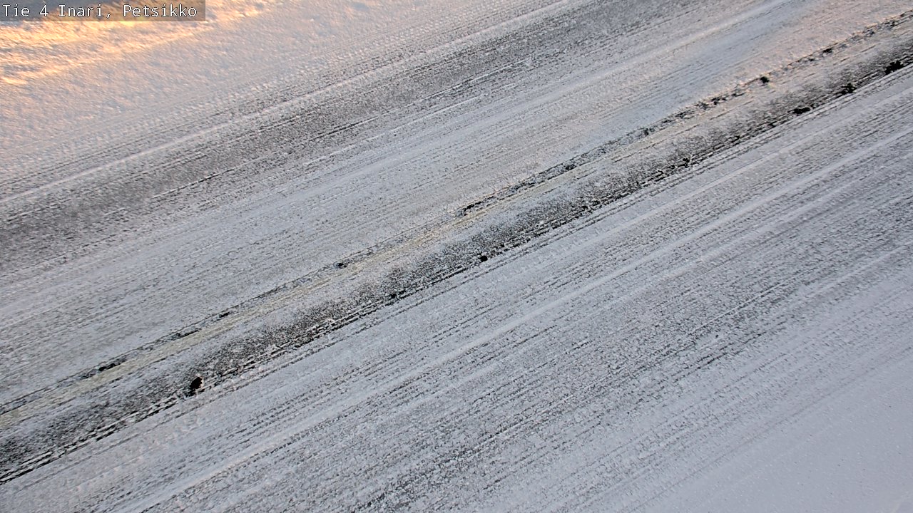 Weather Camera Image Road 4 Inari, Petsikko, Inari, Lappi