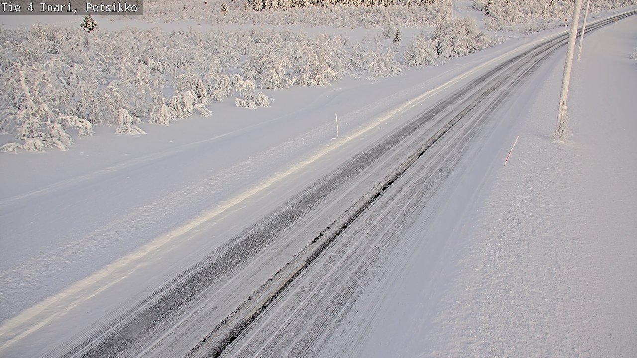 Kelikamerat Kuva Tie 4 Inari, Petsikko, Inari, Lappi