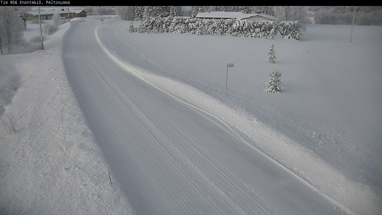 Weather Camera Image Väg 21 Enontekis, Peltovuoma, Enontekiö, Lappi