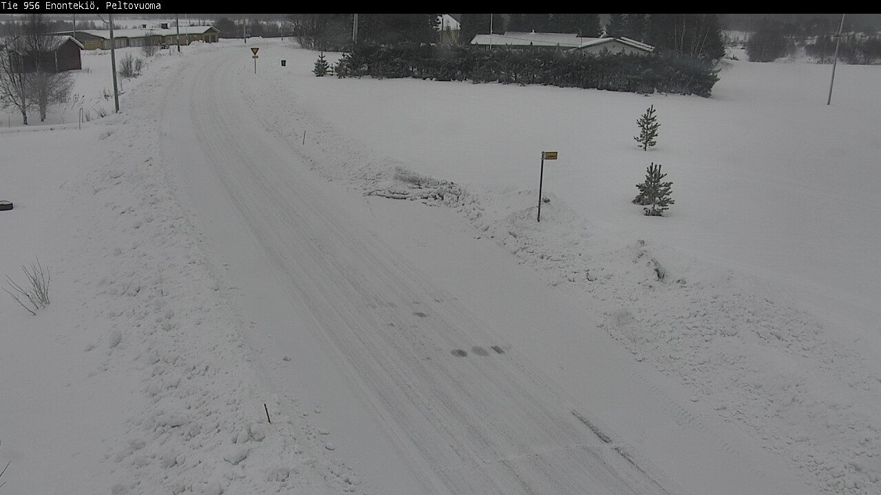 Weather Camera Image Road 956 Enontekiö, Peltovuoma, Enontekiö, Lappi
