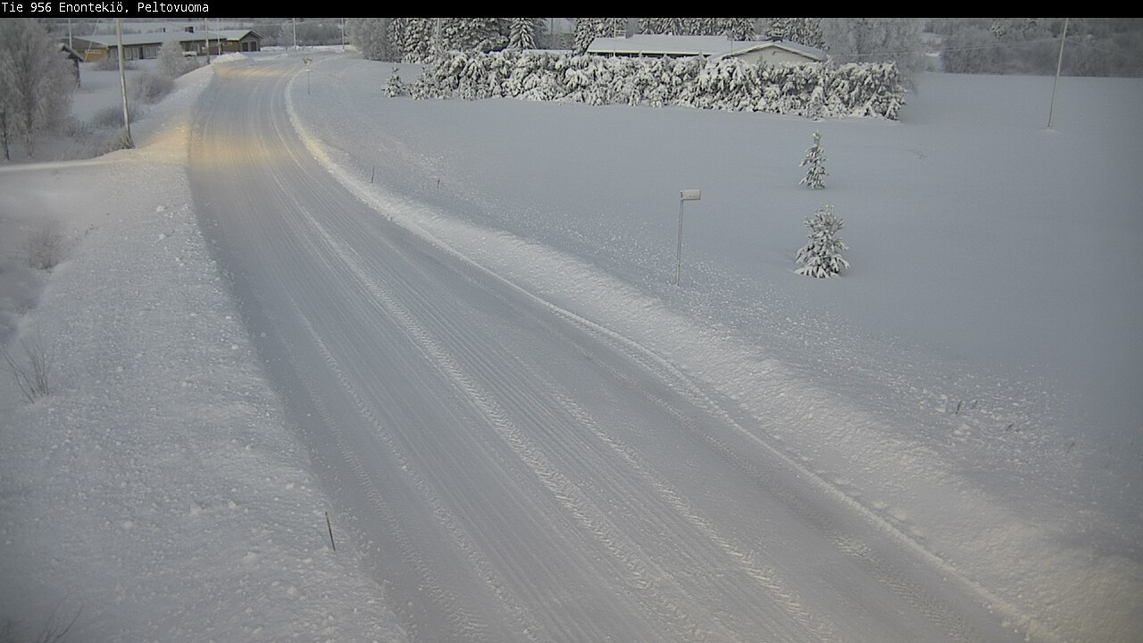Weather Camera Image Väg 21 Enontekis, Peltovuoma, Enontekiö, Lappi