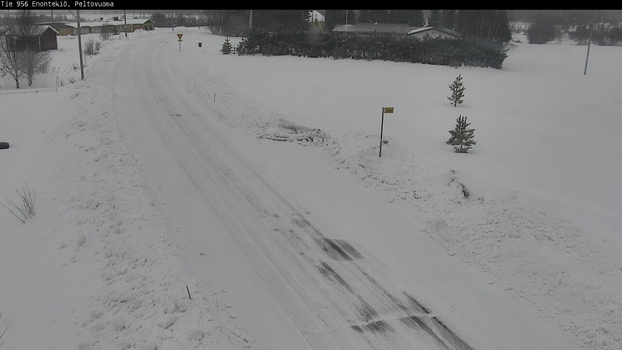Weather Camera Image Road 956 Enontekiö, Peltovuoma, Enontekiö, Lappi