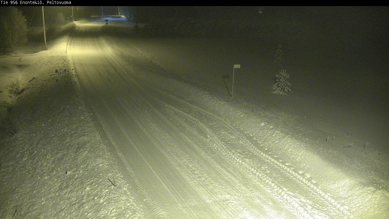 Weather Camera Image Väg 21 Enontekis, Peltovuoma, Enontekiö, Lappi