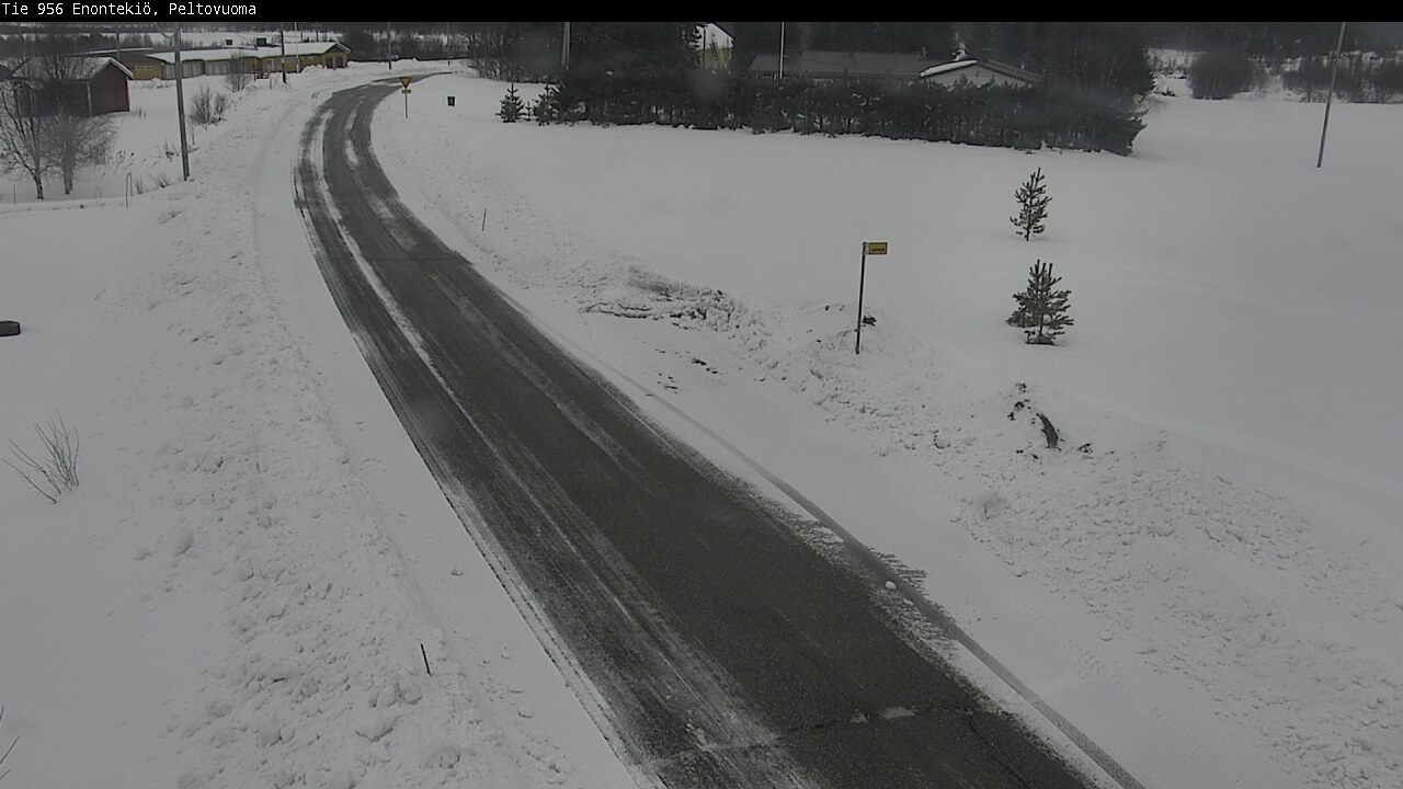 Weather Camera Image Road 956 Enontekiö, Peltovuoma, Enontekiö, Lappi