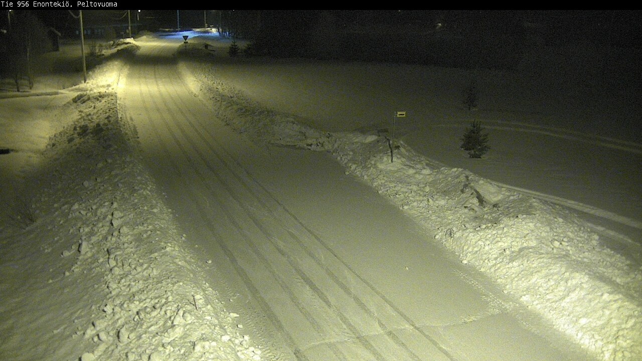 Kelikamerat Kuva Tie 956 Enontekiö, Peltovuoma, Enontekiö, Lappi