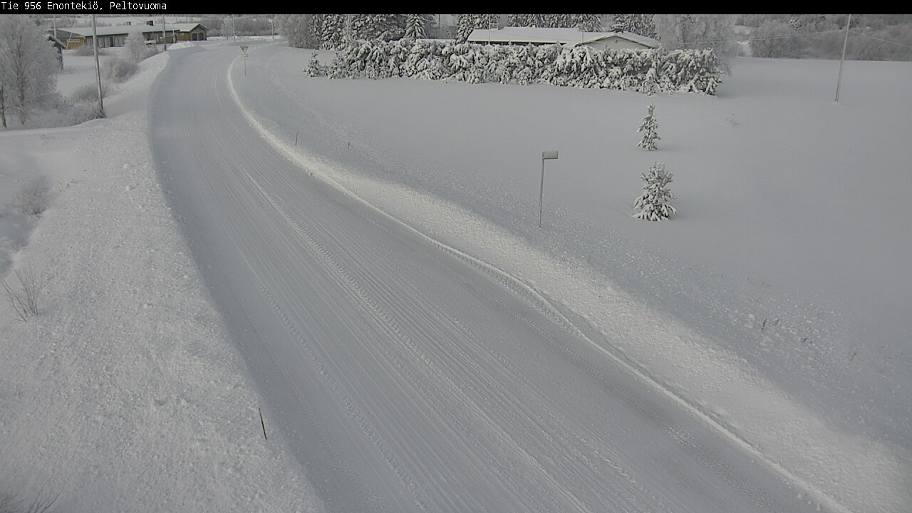 Weather Camera Image Väg 21 Enontekis, Peltovuoma, Enontekiö, Lappi