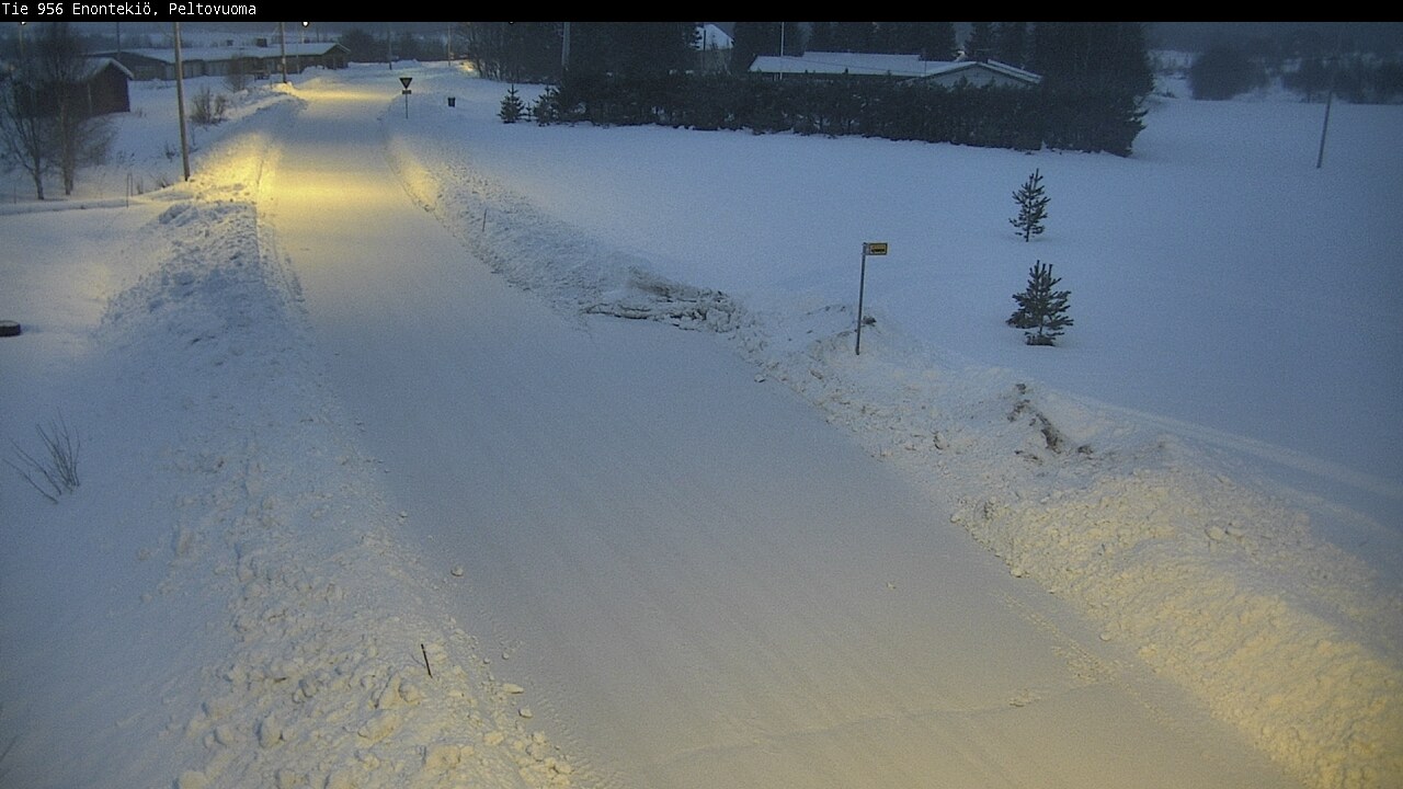 Kelikamerat Kuva Tie 956 Enontekiö, Peltovuoma, Enontekiö, Lappi